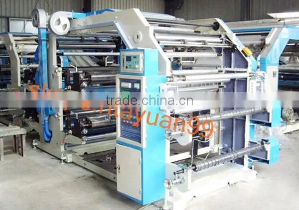 YT-4-800 Ruian Full Automatic 4 Color Flexo Printing Machine