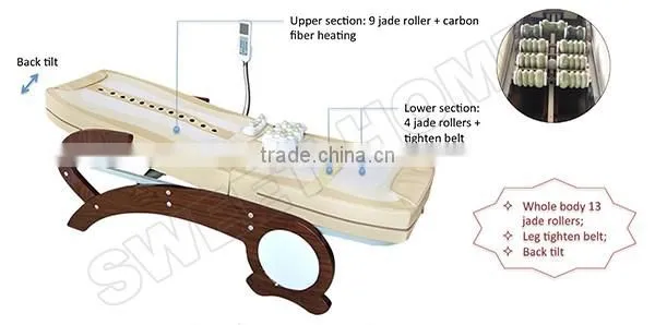 Carbon Fibre Table Jade Stone Massage Bed Price photo-2