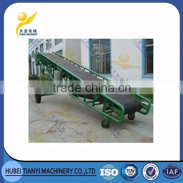 Truck and Container Vehicle Unloading Belt Conveyor System photo-3