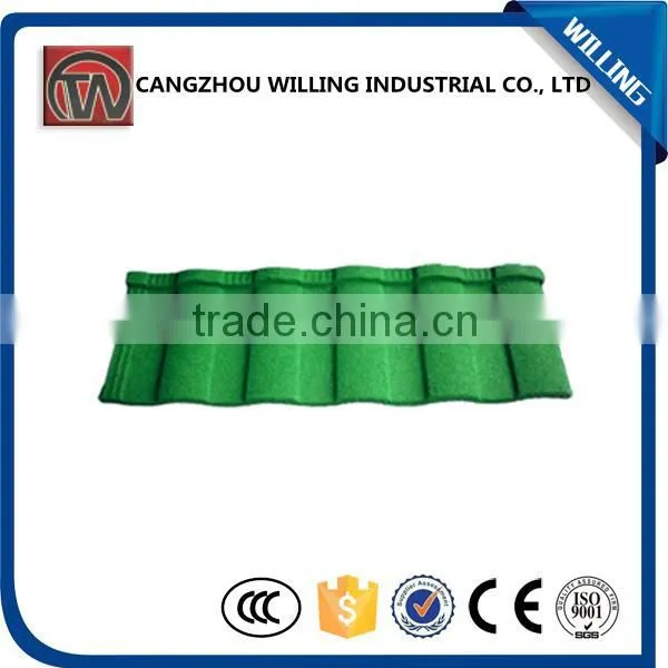 Beautiful and Classic Stone Coated Steel Roofing Tile photo-4