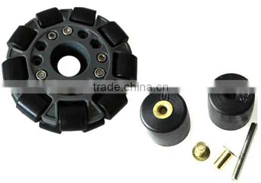 100mm Double Plastic Omni Wheel Basic 14049 photo-3
