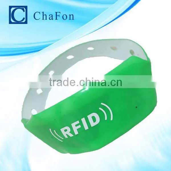 Programmable Adjustable UHF Wristband Active Rfid Wristband photo-2