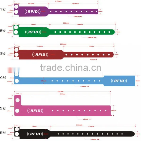 Custom Design One Time Use ISO14443A Disposable Ultralight RFID Wristband for Event photo-5