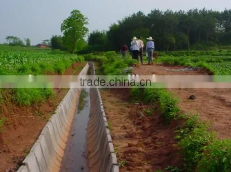 Channel Concrete Cutting and Lining Machine in Farm Construction photo-4