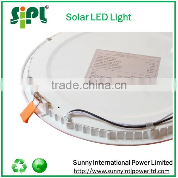 Radar Motion Sensor Included 15 Watt Solar Panel Powered Day & Night LED Downlight photo-5