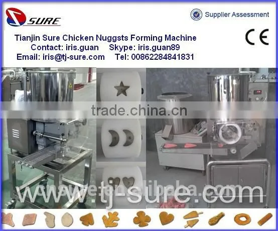 Automatic Forming and Coating Processing Line for Chicken/Fish Popcorn photo-3