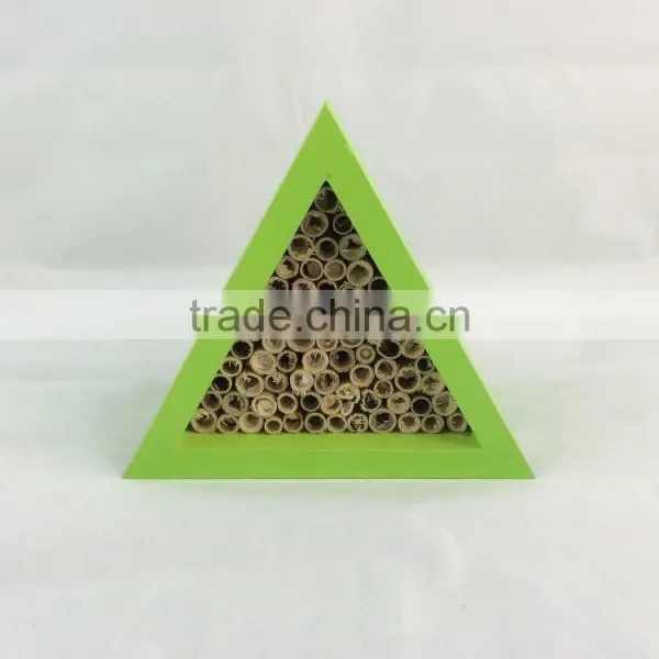 Small Hanging Manufacturer Decorated Eco-friendly Wooden Insect House photo-4