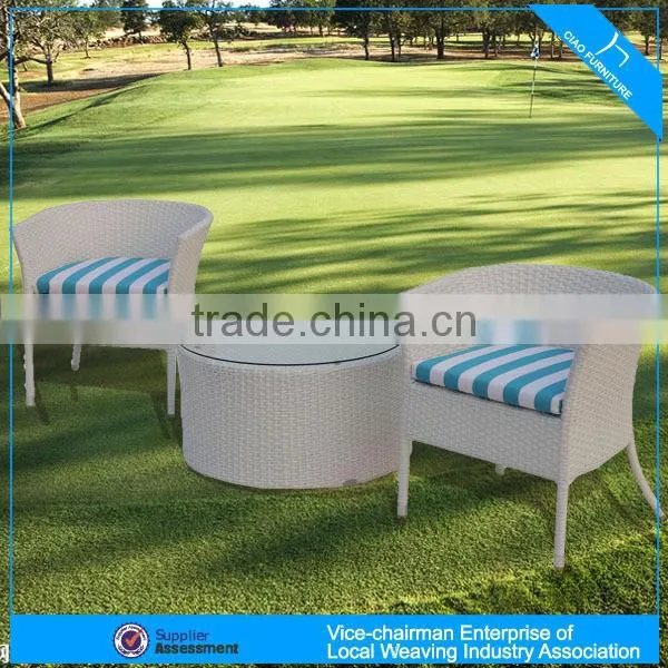 Hot Sale Design Rattan Home Outdoor Furniture Cafe Table Chair Set 4296 photo-3