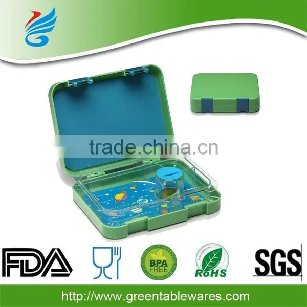 Leakproof Plastic Bento Lunch Box Container Stacking Bento Box photo-2