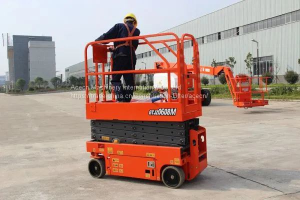 GTJZ 0608M Electric Scissor Lift photo-2