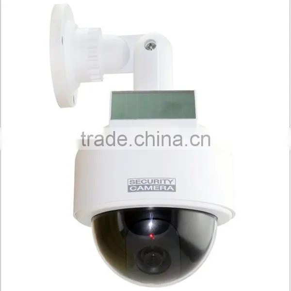 Factory Cheap Fake Dome Camera, Realastic Looking Waterproof Solar CCTV Security Camera, Dummy Speed Security Camera For Sale photo-3