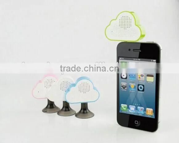 2015 New Lovely Mini Cloud Speaker for Mobile Phones Colorful Portable Best Gift Mini Speaker Stand Speaker photo-2