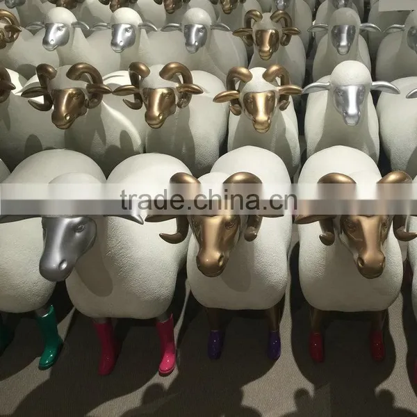 FRP Goat Statue Sculpture photo-6