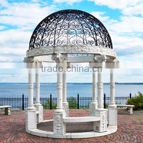 Popular Design Metal Roof Gazebo With Customized Service GAB-012 photo-2