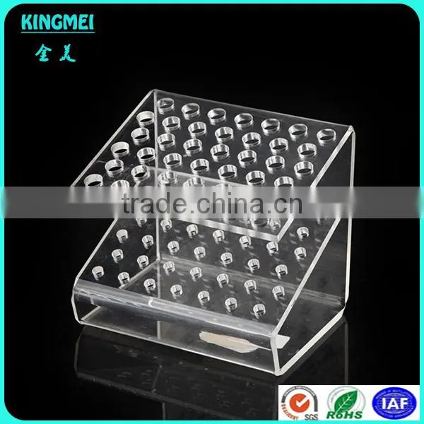 27 Slots Fashion Clear Custom Acrylic Makeup Brush Holder Manufacturer photo-5
