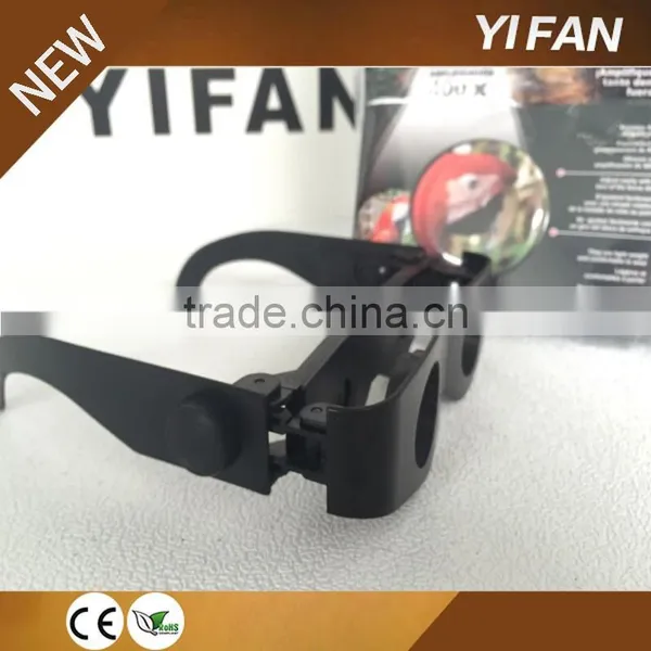 Zoomies Hands Free Binoculars Plastic Adjustable Magnifying Glasses Toy Binoculars photo-2
