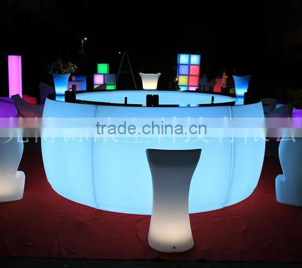 Lighted Modern Kitchen Bar Counter Night Club Decoration photo-6