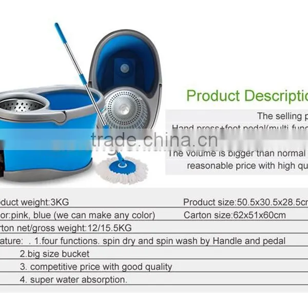Four Drives Magic Mop/cleaning Mop/floor Mop photo-4