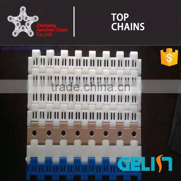 T-300 Plastic Belt With Flights and Hooks/modular Plastic Conveyor Belt photo-4