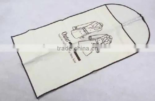 2015 Hot Sale PEVA and Non-woven Garment Suit Bag Suit Cover photo-2