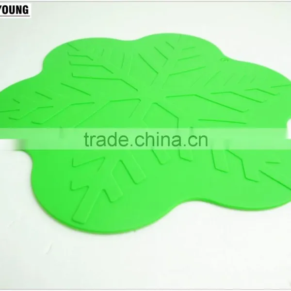 16153 Snowflake Shape Silicone High Temperature Heat Insulation Mat photo-6