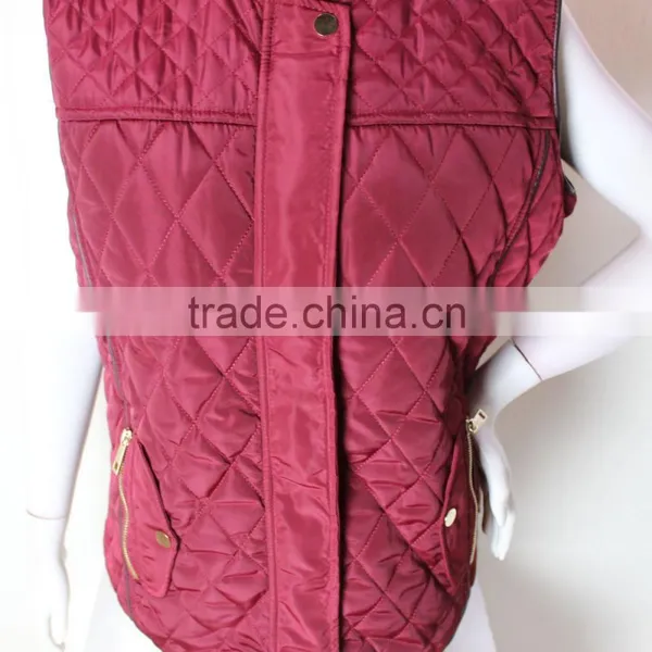 Fashion Customized And Printed Various Ladies Padded Vest photo-4