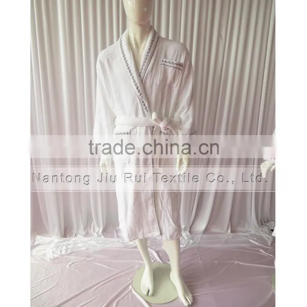 Women Men Bathrobe Winter Robe Loose Long Sleeves Coral Fleece Bathrobes Spa Shawl Unisex Pajama Nightdress Sleep Dress photo-2