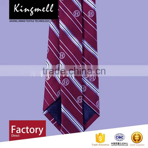 Wholesale Custom Red Formal Digital Printing Silk Necktie photo-4
