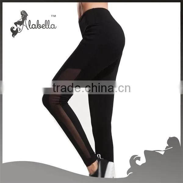 Sport Mesh Phone Pocket Leggings Work Out Running Yoga Pants Women Fitness Wear photo-5