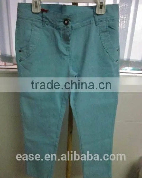 Ladies' Casual Denim Pants Wholesale to South American photo-2