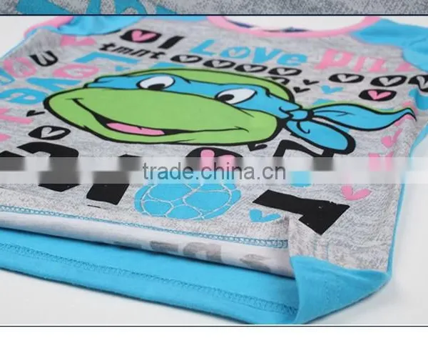 Round Neck 100 Cotton Pajamas Kids photo-6