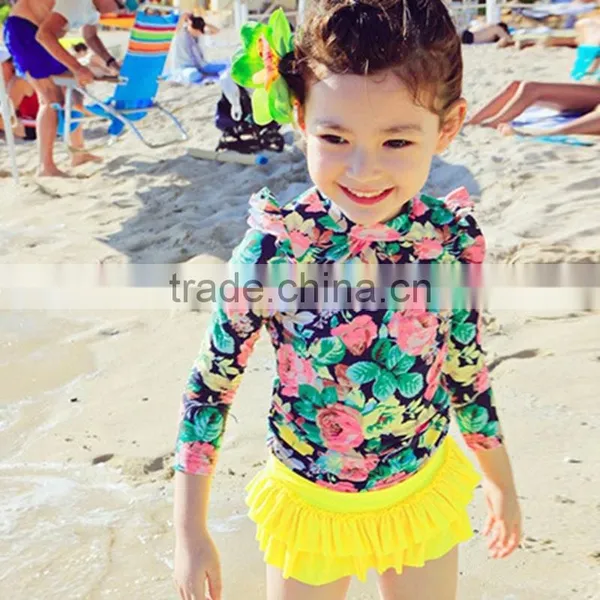 S13720A Children's Clothing Summer 2016 Girls Kids Swimwear photo-2