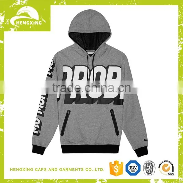 New Style High Quality Hoodies Wholesale Custom Plain 100% Polyester Hoodies photo-3