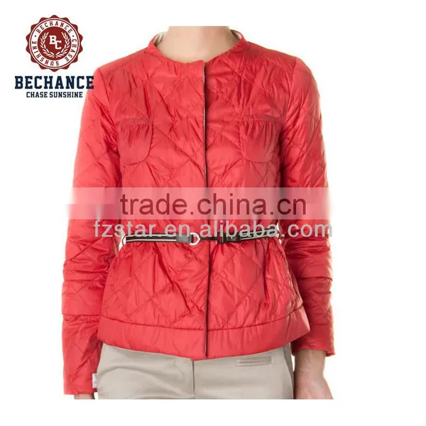 Womens Diamond Quilted Reversible Spring Jacket photo-2