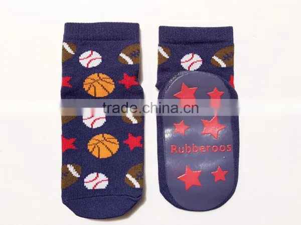 Cartoon Tube Baby Floor Shoes Newborn Anti Slip Kids Rubber Soles Baby Socks photo-5