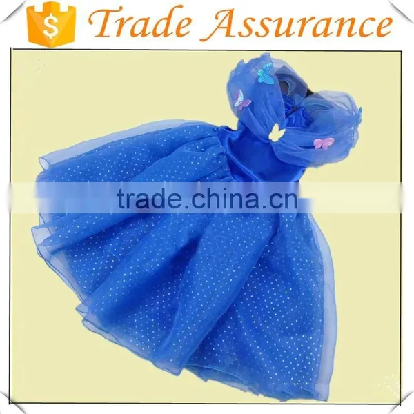2015 Latest Children Party Cinderella Dresses for Girls,Cinderella Costume Kids Party Fancy Dress For Children's Day photo-2