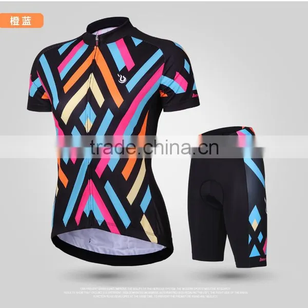 BEROY Customized Women's Cycling Tops and Shorts,China Breathable Bike Jersey Set photo-3