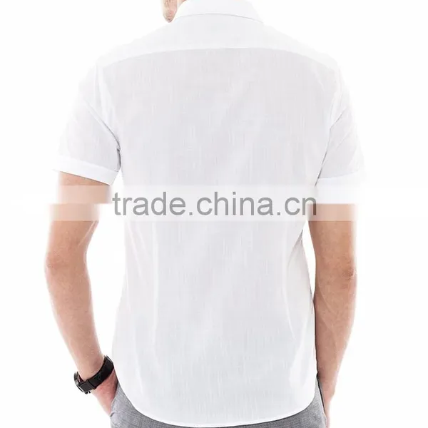 Fashion Men Beautiful t Shirt White T-shirt Men photo-2