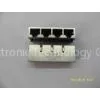 Integrated 1000BASE 1 * 4 Tab Down RJ45 Network Connector for Telecommunication