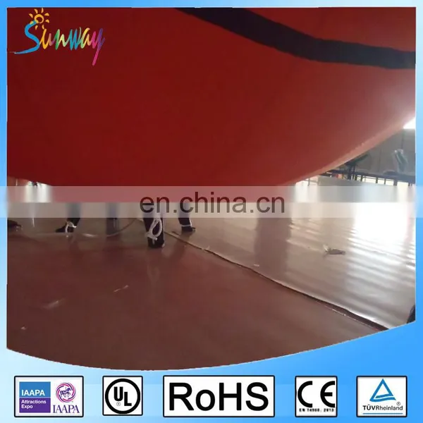OEM Flying Inflatable Basketball Advertising Balloon 2m Inflatable Basketball Model for Party photo-3