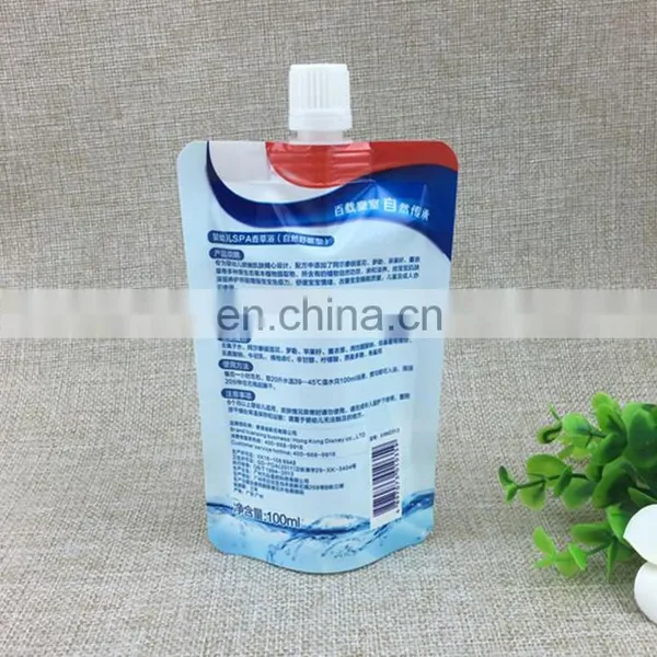 High Quality Customized Printing Resealable Stand up Pouch Packing for Laundry photo-2