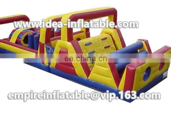 Backyard Obstacle Challenge Inflatable Obstacle Course for Sale ID-OB038