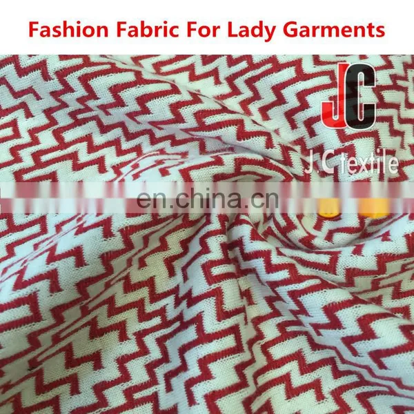 B2788JC Polyester Spandex Knit Wholesale Jacquard Fabric Price per Meter photo-4