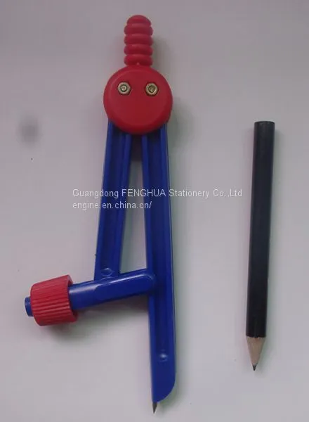 Plastic Student School Compass Stationery photo-2