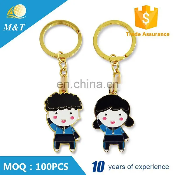 Wholesaler Custom Design Metal Anime Keychain Key Ring photo-2