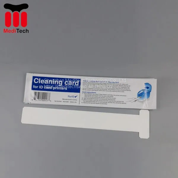 Factory Supply Best Quality Printer Supplies 191mm Long Magicard Cleaning Cards/kit M9006-409/R (includes 25 Pieces Card