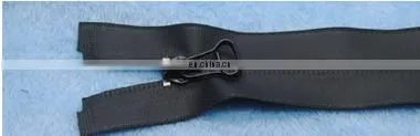 Stock Factory Wholesale Open End Nylon Zippers With Metal Puller photo-3