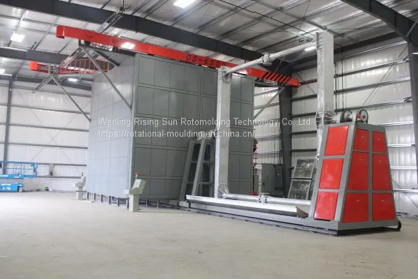 Shuttle Rotomolding Machine Rotational Molding