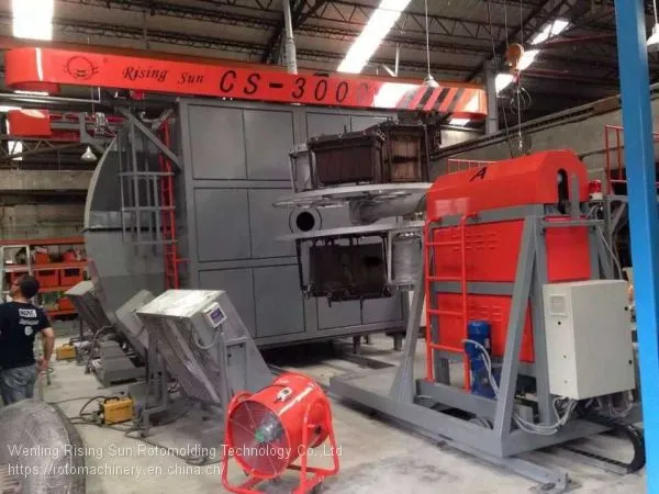 Rising Sun Cooler Box Kayak Boat Fishing Box Plastic Shuttle Rotational Molding Machine Rotomolding Machine photo-5