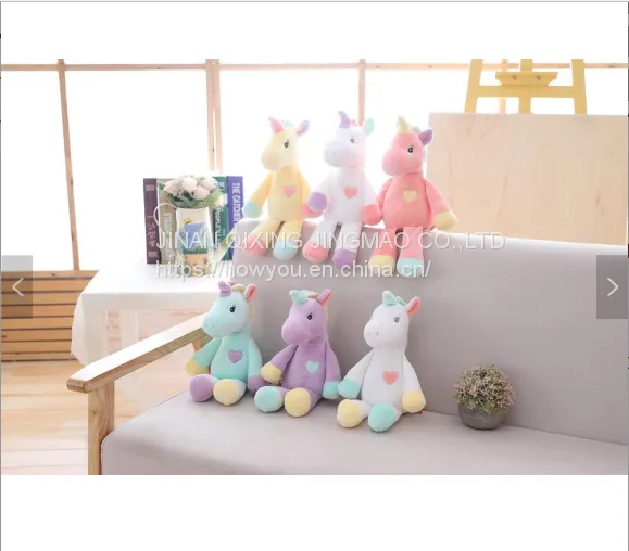Plush Unicorn Wholesale Good Gift BabySafe Peluches Unicornio Pelucia photo-3